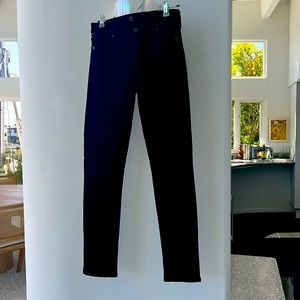 Citizens of Humanity black skinny jeans , mid rise